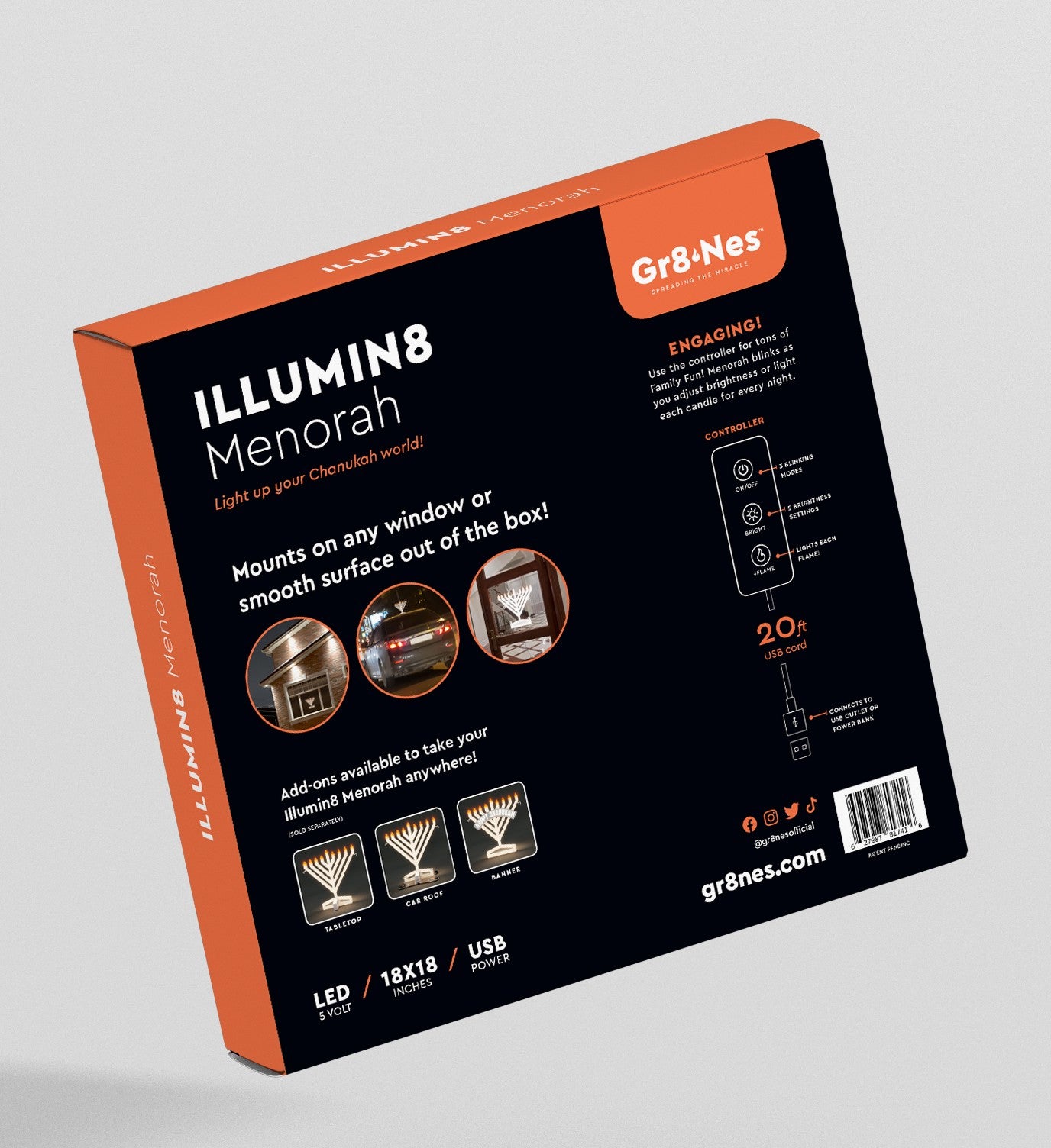 Illumin8 Menorah